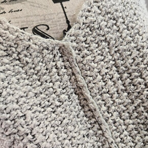 Free People Oversized Cozy Cat Chunky Pullover Knit Sweater XS Slouchy Boxy Boho - Picture 8 of 13